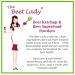 The Beet Lady Organic Beet Ketchup - Tomato Free, Nightshade, Gluten & Dairy Free, Non GMO | Original Red - Buy Online on GoSupps.com
