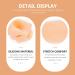 BESPORTBLE Silicone Gel Thumb Splint - 4 Pairs Toe Separator Spreader Protector Set, Skin Color - 7x3.5cm - Buy Online on GoSupps.com