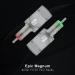 EZTAT2 EPIC 49RM Large Curved Magnum #12 Tattoo Cartridge Needles - 8Pcs Disposable Round Magnum Shaders for Professional Tattoo Machine Supply - Buy Online on GoSupps.com