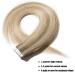 Shop Silk Co Tape-in Extensions | Real Remy Hair #18/613 Ashblond | 50g 55cm Length 20 Pieces - Buy Online on GoSupps.com