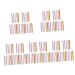 25 Pcs Retractable Lip Brush Set - Portable Cosmetic Lipstick Applicator & Exfoliating Makeup Tool - Assorted Colors - Buy Online on GoSupps.com