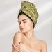 Hair Towel Wrap - Quick Drying Hair Turban with Button | Ideal for All Hair Types (Running Beagle Design - Buy Online on GoSupps.com