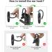 New bee Bluetooth Earpiece V5.0 Wireless Handsfree Headset with Microphone - 24 Hrs Driving & 60 Days Standby Time - for iPhone, Android, Samsung, Laptop, Trucker Driver - Black - Buy Online on GoSupps.com