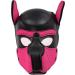 Yiqin RWSX Soft Latex Dog Mask - Removable Mouth Puppy Costume for Halloween & Parties - Pink - Buy Online on GoSupps.com