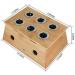 Glield Bamboo Six Hole Healing Box for Moxa Moxibustion Medicine Therapy AJG01 - Buy Online on GoSupps.com