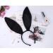 SCSpecial Bunny Ears Headband Easter Headband Rabbit Ear Hair Band for Party Cosplay Costume Accessory - Black - Buy Online on GoSupps.com