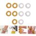 Solustre 10-Pack Finger Massage Rings - Fidget Toy for Stress Relief & Sensory Play Carbon Steel Mini Massage Device - Buy Online on GoSupps.com