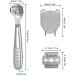 Cornea Removal Pedicure Set | Stainless Steel Foot Corn Remover with 10 Replacement Blades for Smooth Feet - Buy Online on GoSupps.com