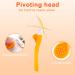 5-Blade Mini Razors for Women with Handle, Refills & Case - Portable & Travel-Friendly Orange Women's Razor for Smooth Shave - Buy Online on GoSupps.com