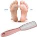 Verdant Touch Foot Dead Skin Remover Stainless Steel Double Sided Foot File Callus Remover Pedicure Tool for Dead Skin Foot Rasp Rose Gold - Buy Online on GoSupps.com