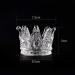 Alexnailart Nail Art Dappen Dish Glass Crystal Cup Crown Pen Holder Mini Nail Art Acrylic Liquid Powder Dappen Dish Manicure Tool for Home Salons - Buy Online on GoSupps.com