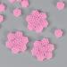 Fenshine Eyelash Extension Glue Holder Set - 100 PCS Flower Shape Cups with Glue Point Roll - Eyelash Extension Supply Kit - Buy Online on GoSupps.com