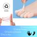 NWSOJ Big Toe Protectors - 12 Pcs White Silicone Covers for Women and Soft Gel Caps for Men - Pain Relief from Corns, Blisters, Ingrown Toenails - Buy Online on GoSupps.com
