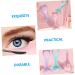 NOLITOY 3pcs Mascara Brush Eyeliner Pencil Mermaid Mascara Guard Silicone Eyeliner Aid Tools Girl Wash Bowl 15X5.7CMx3pcs Pinkx3pcs - Buy Online on GoSupps.com