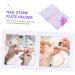 Ipetboom Nail Art Card Holder Nail Art Plates Organizer Nail Art Stamp Organizer Nail Stamping Bag Nail Art Stamp Bag Stamping Plates Storage Bag Nail Art Pouch As Printing Plate Rectangle 19x14.5cm Pink - Buy Online on GoSupps.com