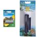 JBL 6122000 Digiscan aquarium thermometer gray 27 g (1-pack) & disc cleaning magnet 61292 for aquarium slices JBL algae magnet m bundle with disc cleaning magnet m