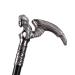 Walking Cane for Men - 92cm Gothic Aluminum Alloy Silver Angel Handle Cosplay Walking Stick Canes - Film and Television Props Canes Family