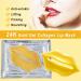 KlsyChry 15pcs Gold Gel Collagen Lip Mask Moisturizing Lip Plumper Patches Crystal Lip Pads for AntiWrinkle AntiAging AntiChapping Firms and Moisturizes Lips - Buy Online on GoSupps.com