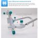 Adjustable Optical Test Frame | 48-80mm 360 Rotation Compatible with 5 Lenses | Ideal for Glass Businesses & Ophthalmology Centers - Buy Online on GoSupps.com