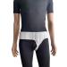 FlexaMed Left Inguinal Groin Hernia Truss with Compression Pad - Medium, White - Buy Online on GoSupps.com