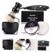 Minkissy Men's Care Set - Premium Shaving & Hairbrush Kit for Grooming - International Shipping Available - Buy Online on GoSupps.com