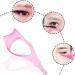 Eyelash Tools Mascara Applicator 3-In-1eyelashes Tools Makeup Eyelash Brush Tool Upper Lower Eyelash Protective Covers Lash Mascara Shield Guard Comb Professional Beauty Tools for Girls Women Pink - Buy Online on GoSupps.com