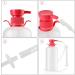 LIVE4COOL Reusable Vaginal Douche Bottle for Women - 600ml Enema Cleansing System with 4 Nozzles & Storage Bag | Non-Toxic Hygiene Solution - Buy Online on GoSupps.com