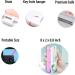 MOOFFZ Smart Toothbrush Case with U V Cleaning Light - Portable Holder for Travel, Camping, School & Home - Pink/White - Buy Online on GoSupps.com