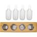 4 Bottles Massage Oil Heater - Fast Heating Detachable Lotion Warmer for Home & Spa | Constant Temperature | EU Plug - Buy Online on GoSupps.com