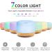 Dasiauto 450ml Aroma Diffuser Ultrasonic Humidifier & Essential Oils Diffuser with Remote Control 7 Color LED Lights for Bedroom and Office - Wood Finish - Buy Online on GoSupps.com