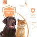 MENFORSAN Salmon Oil for Dogs and Cats 500ml with Omega 3 and 6 Gives a Shiny Coat and Improves the Immune System Light Brown  - Buy Online on GoSupps.com