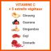 VITASCORBOL - Compl ment alimentaire avec dulcorants base de vitamine C et de pr parations de plantes - Booster physique et intellectuel- 20 ampoules go t cassis - Buy Online on GoSupps.com