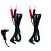 TENS/EMS Lead Wires with Female to PIN Connection - 1 Pair