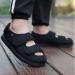 KXSM Diabetic Shoes for Elderly Swollen Feet - Adjustable Orthopaedic Sandals for Arthritis & Edema - Wide Fit Anti-Slip Walking Shoes - Comfortable Brown 39 - Buy Online on GoSupps.com