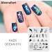 Alexnailart Ocean Mermaid Shell Nail Stamping Plates - DIY Nail Design Templates & Transfer Tools - Perfect for Manicure - Buy Online on GoSupps.com
