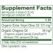Island Nutrition Oil of Oregano Organic Liquid Drops (1 fl oz) - Blend of Organic Oregano Oil & Olive Oil Grown in Spain - Buy Online on GoSupps.com