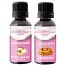 Flavor drops sugar -free set 2x 30 ml - macadamia nut Brittle & cinnamon snail |Slots without calories for sweeten with dosing aid |Vegan |For natural yoghurt porridge or quark - Hello Shape Macadamia Nut Brittle & Zimtschnecke 30 ml (2 Series Pack)
