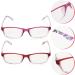 BEZAX 2pcs Professional Reading Glasses | Comfortable Portable Magnifying Glasses for Presbyopia - International Shipping Available - Buy Online on GoSupps.com