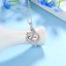 Cute Cat Necklace with Sparkling Zirconia Crystal Birthstone Pendant Necklace for Girls Womens White Gold Over 925 Sterling Silver Animal Necklace Birthstone Jewelry Sweet Present Girlfriend Sisters J October-Tourmaline - Buy Online on GoSupps.com