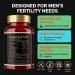 PUPCA Male Fertility Supplement Male Prenatal Vitamins Sperm Support Conception Support for Him Reproductive Health Hormonal Balance & Sperm Motility - Buy Online on GoSupps.com