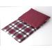 Spelt Pillow 50x20cm - Large 3-Chamber Design in Check Red | Versatile Heat & Cold Therapy Pillow - Buy Online on GoSupps.com
