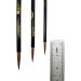 Easyou Hu Brush Chinese Brush for Regular Running Script of Calligraphy and Figure Flower Drawing Pure Wolf Hair(Weasel) 0.65 * 3.4cm(0.24*1.34) mbdq L Pure Wolf Hair Mbdq L - Buy Online on GoSupps.com