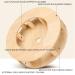 Moxibustion Cushion Set Moxa Cone Burner Box 360 Rotating Temperature Control Cushion Futon Moxibustion Stool Moxibustion Yoga Sit Chair Body Relax for Hips Waist and Abdomen - Buy Online on GoSupps.com