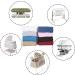 PHF Soft Bassinet Sheets 2 Pack - Silky, Comfy, Breathable - Universal Fit for Baby Boys and Girls - Light Grey & Navy - Buy Online on GoSupps.com