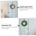 ORFOFE 2Pcs Hangers Over Door Clothes Hanger Clothes Rack Coat Hooks Cupboard Door Towel Black 17.00X9.00X8.00CM - Buy Online on GoSupps.com
