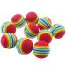 Bepets 12PCS Foam Balls for Cats, Colorful Rainbow Ball Cat Toy Sponge Ball Cat Toy Ball, Soft Pet Ball Toy for Cat Puppy Kitty Indoor Activity Play Training