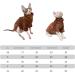 ZONEWD Sphynx Cat Clothes Cat Jumpers For Cats Only Winter Fleece Cat Coat Warm Cat Outfits For Kitten Sphynx Cat XS - Buy Online on GoSupps.com