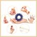 10-Piece Acupressure Ring Set | Finger Massage Rings for Stress Relief & Improved Blood Circulation - Buy Online on GoSupps.com