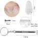 Premium Glasses Repair Set - 8 Silicone Nose Pads Non-Slip with Screws & Cleaning Cloth - Perfect for All Frames - Buy Online on GoSupps.com