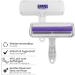 Swavgo Animal Hair Remover Lint Roll - Reusable Lint Roller for Dog & Cat Hair - Ideal for Household Bed Carpet & Sofa - Buy Online on GoSupps.com